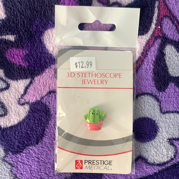Cute Cactus Stethoscope Jewelry - Prestige Medical 🌵💗 - Picture 1 of 2